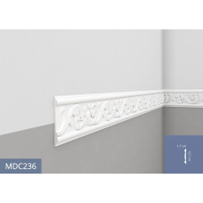 Stěnová lišta elastická MDC236F / 12,7cm